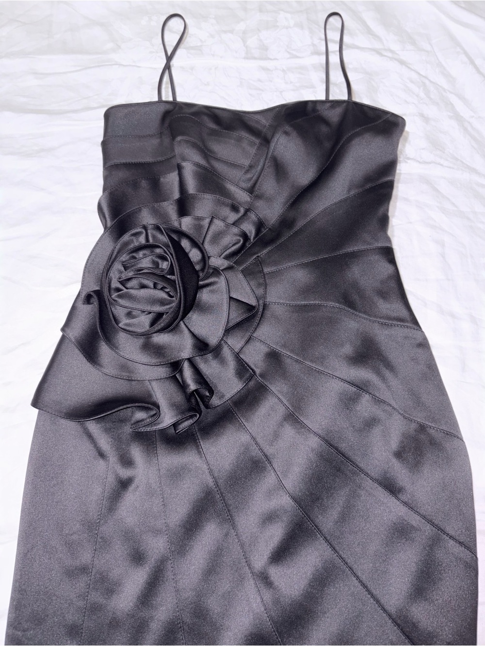 JS Collections dress 3D rosette special ocassion dress